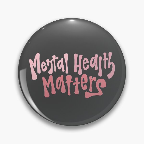 Item preview, Mental Health Matters (Pink) designed and sold by It's Okay to Not Be Okay Movement.