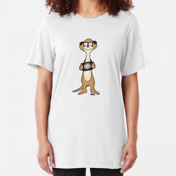 Fotograf der afrikanischen Savanne Slim Fit T-Shirt