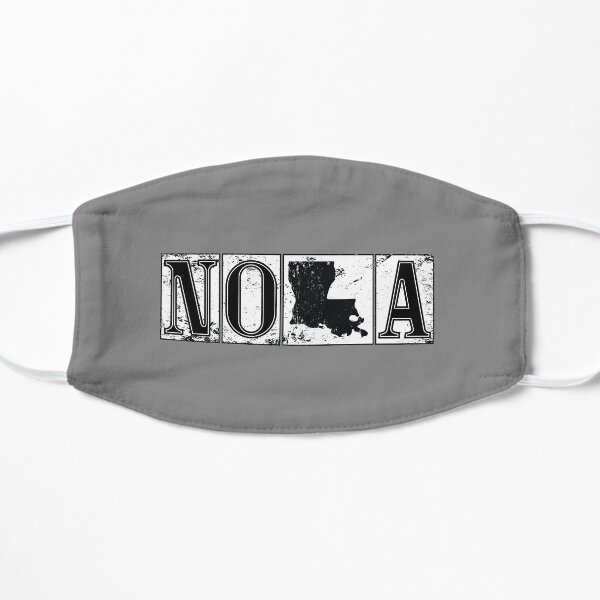 Iconic New Orleans Nola Louisiana French Quarter Street Tiles Travel Lifestyle Mask