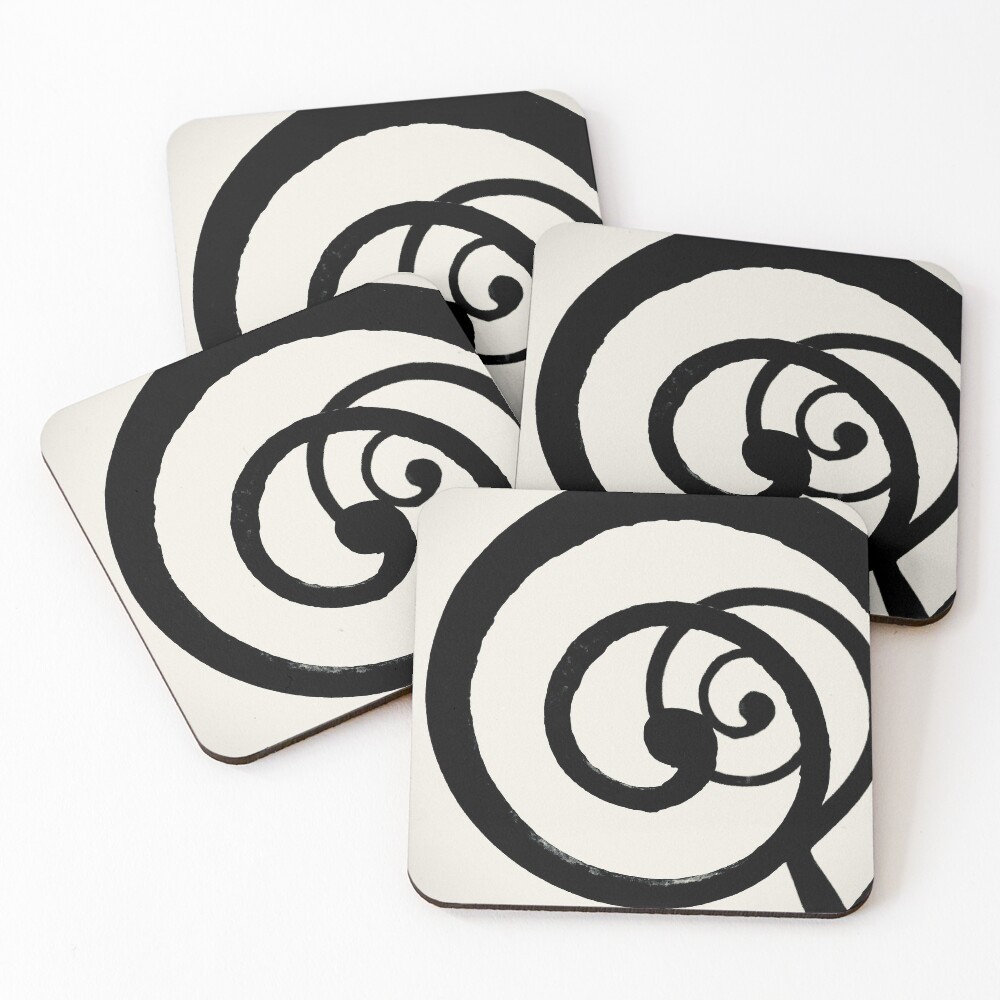 Spirals Coasters (Set of 4)
