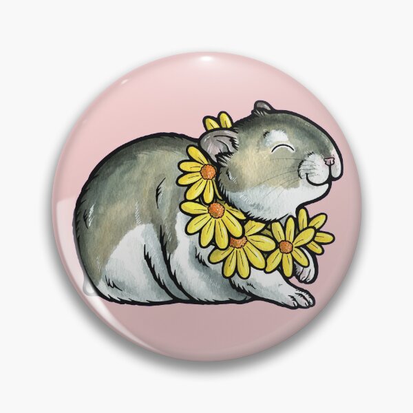 Item preview, Dwarf hamster designed and sold by animalartbyjess.
