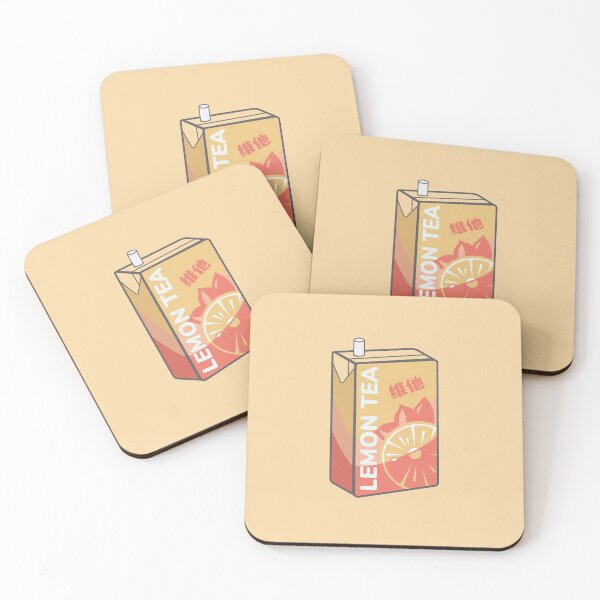 Item preview, Vita Lemon Tea - Peach Aesthetic designed and sold by designsbyegg.