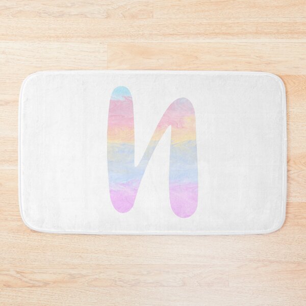 Item preview, Personalized Unicorn Color Palette Monogram N designed and sold by TheFamilyVan.