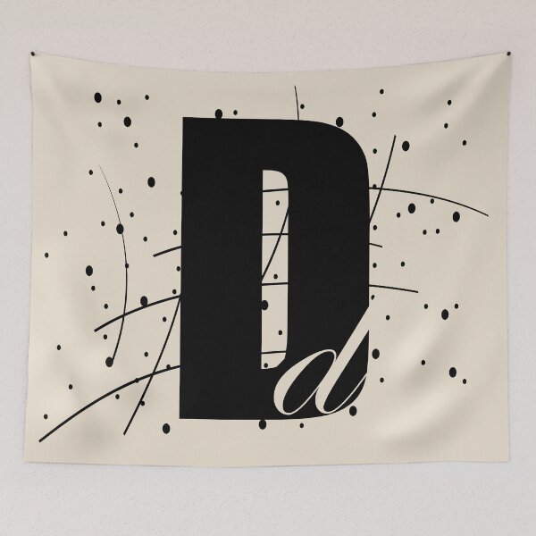 Item preview, Letter D designed and sold by 1NELife.