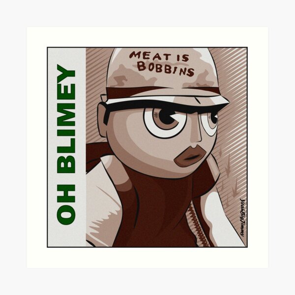 Meat Is Bobbins Art Print