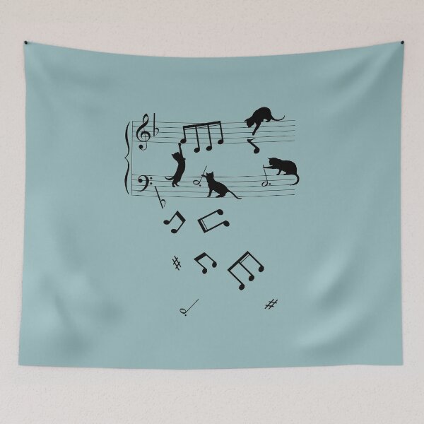 Item preview, Musical cats designed and sold by tjf-artworks.