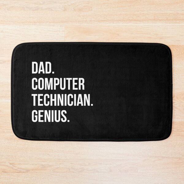 Item preview, Dad Computer technician designed and sold by UneDesigns.