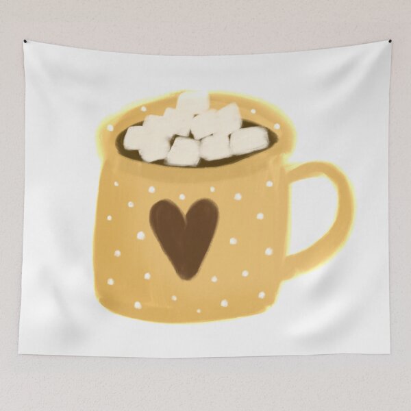 Item preview, Hot Chocolate with Marshmallows Mug designed and sold by ravenmandyshop.