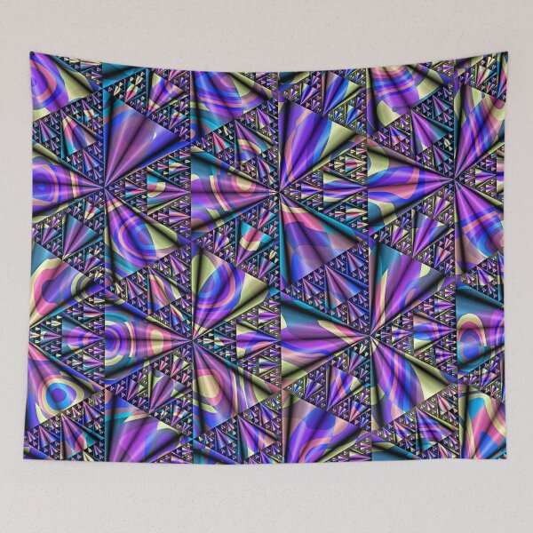 Item preview, Sierpinski Fractal Fantasy 39 designed and sold by Manny Lorenzo.