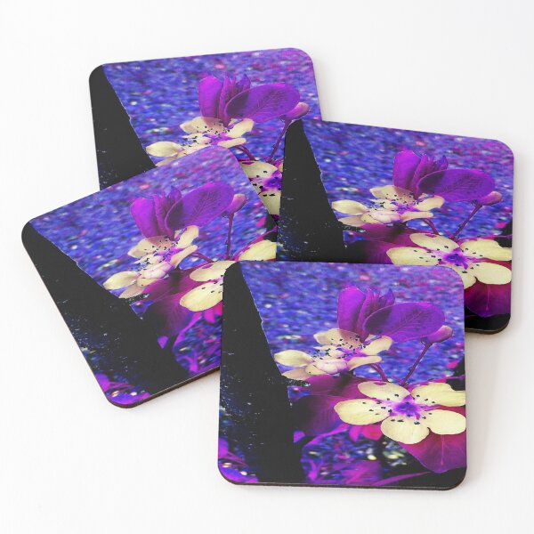 Item preview, two white flowers with pink leaves   designed and sold by Zen's art shop.