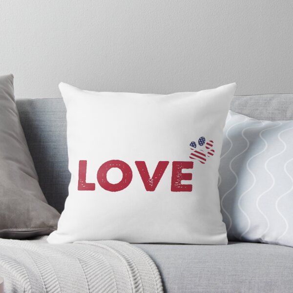Item preview,  Patriotic American Flag Love Paw  designed and sold by Limaa.