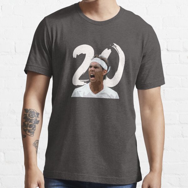 Rafael Nadal 20 Grand Slam Titles T Shirt By Arkat Redbubble