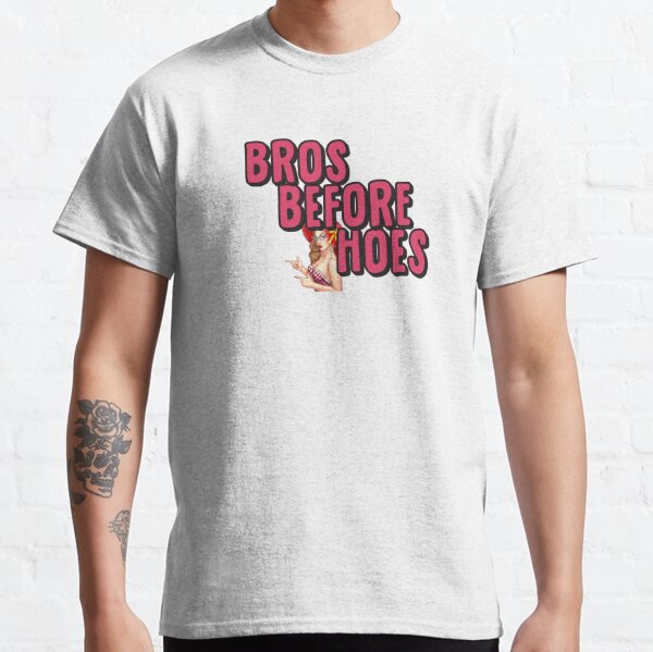 Bros Before Hoes Trap Meme Essential T-Shirt for Sale by h g