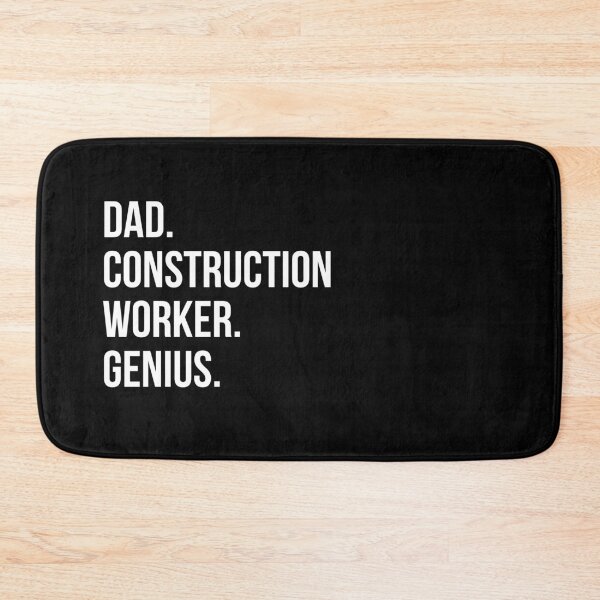 Item preview, Dad Construction worker designed and sold by UneDesigns.