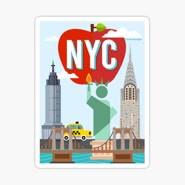 Item preview, New York City  designed and sold by kiyokodesigns.