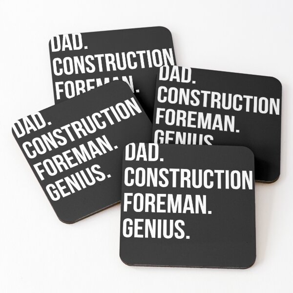 Item preview, Dad Construction foreman designed and sold by UneDesigns.
