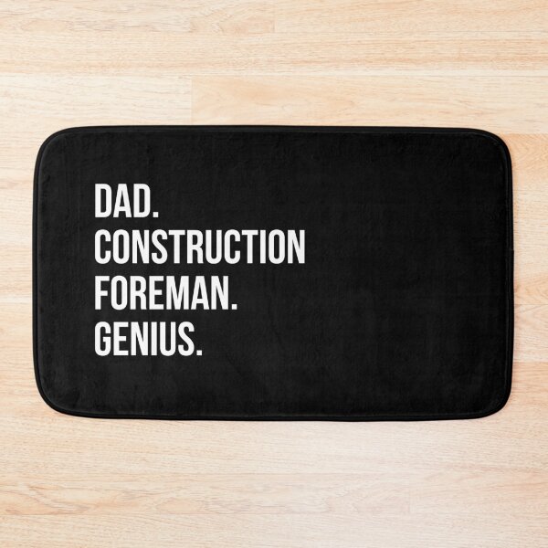 Item preview, Dad Construction foreman designed and sold by UneDesigns.