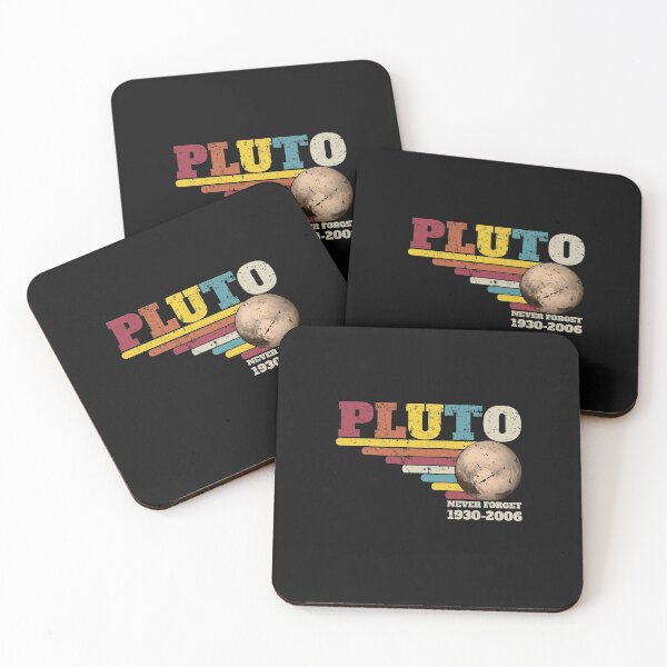 Item preview, Pluto Never Forget 1930 - 2006 Vintage Old Retro Style Distressed designed and sold by tinypurpleland.