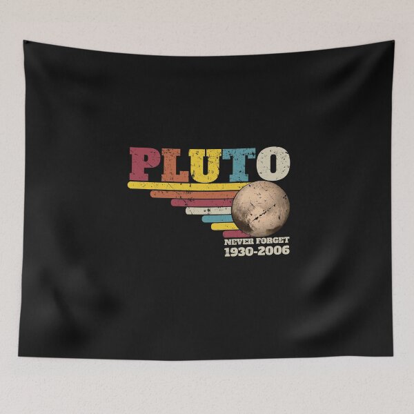 Item preview, Pluto Never Forget 1930 - 2006 Vintage Old Retro Style Distressed designed and sold by tinypurpleland.