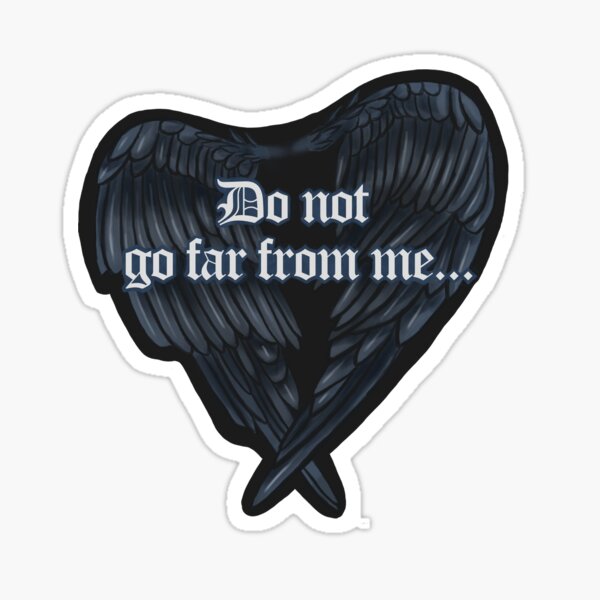 Item preview, Vax'ildan "Do not go far from me" wings designed and sold by CorvidScratches.