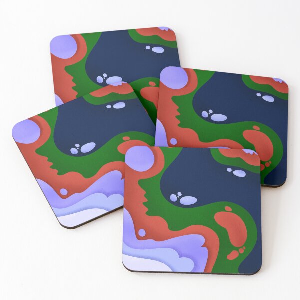 Artikelvorschau, Colorful Abstract Fluid Art Retro Liquid Pattern entworfen und verkauft von digitalvintage.