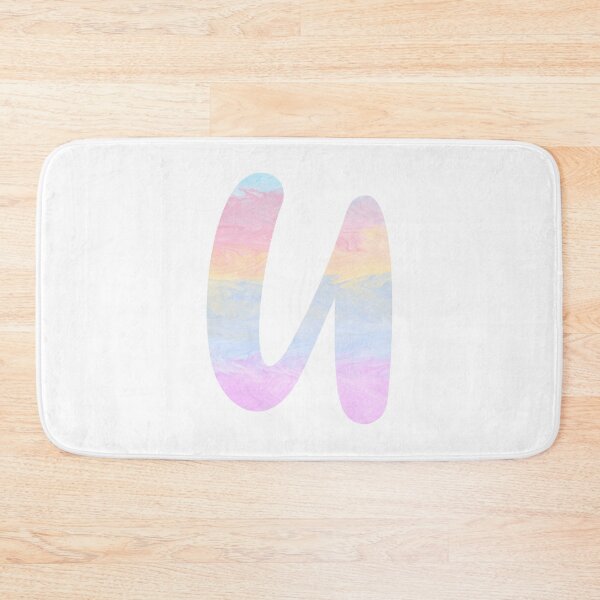 Item preview, Personalized Unicorn Color Palette Monogram U designed and sold by TheFamilyVan.