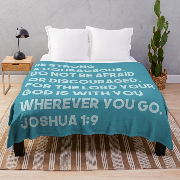 Item preview, Joshua 1:9 - teal designed and sold by kylienicole199.