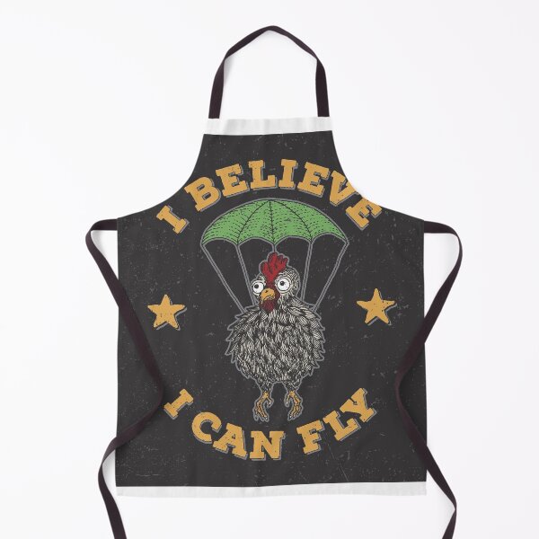 Item preview, I Believe I Can Fly Chicken! designed and sold by fatcatbat.