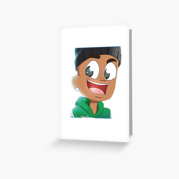 Funny Gamingwithkev Greeting Card By March49 Redbubble - gamingwithkev roblox simulators