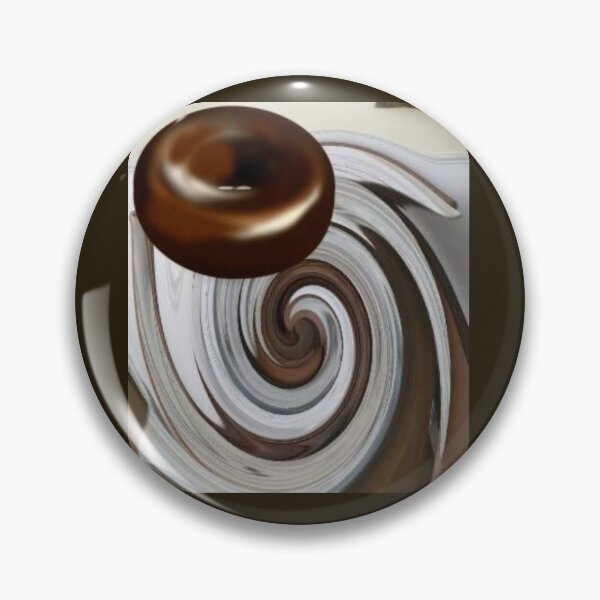 Item preview,  Chocolate Donut Swirl Art designed and sold by Aquila Light Pictures.