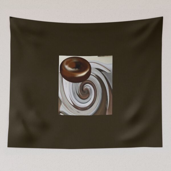 Item preview,  Chocolate Donut Swirl Art designed and sold by Aquila Light Pictures.