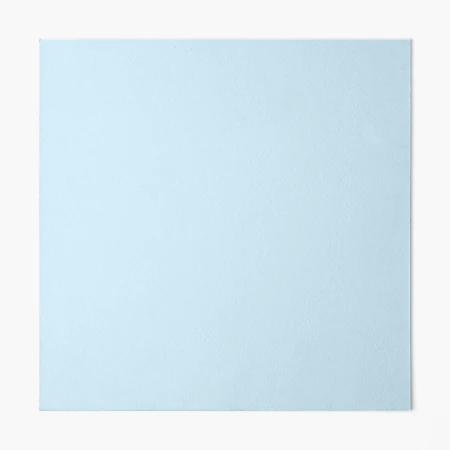 Aesthetic Pastel Sky Blue Colour Art Board Print for Sale by millafrlan