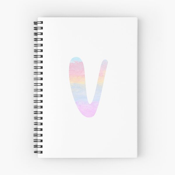 Item preview, Personalized Unicorn Color Palette Monogram V designed and sold by TheFamilyVan.