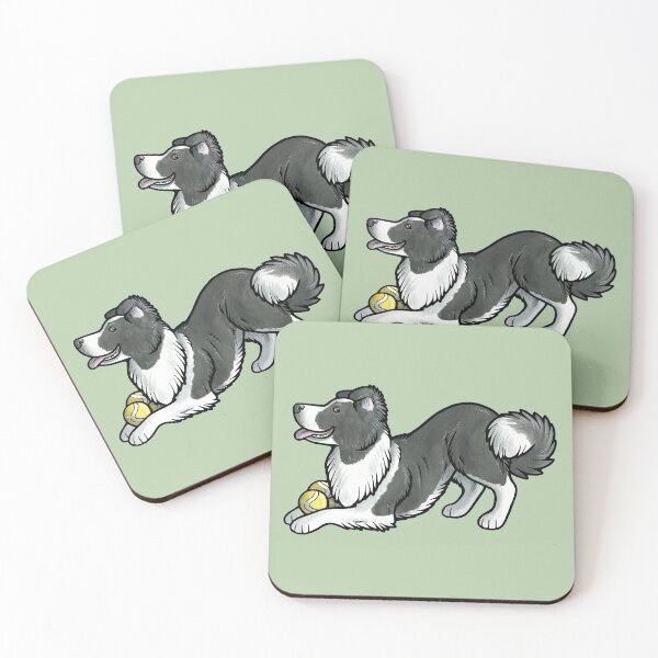 Item preview, Border collie designed and sold by animalartbyjess.