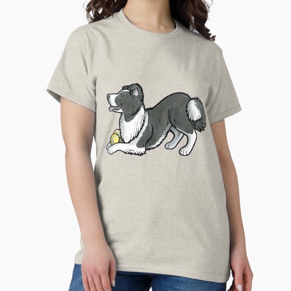 Vista previa del artículo con la obra «Border Collie», diseñado y vendido por animalartbyjess.