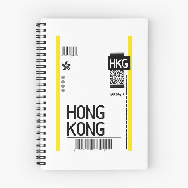 Item preview, HONG KONG PLANE TICKET AIRPORT TAG designed and sold by Glossypop.
