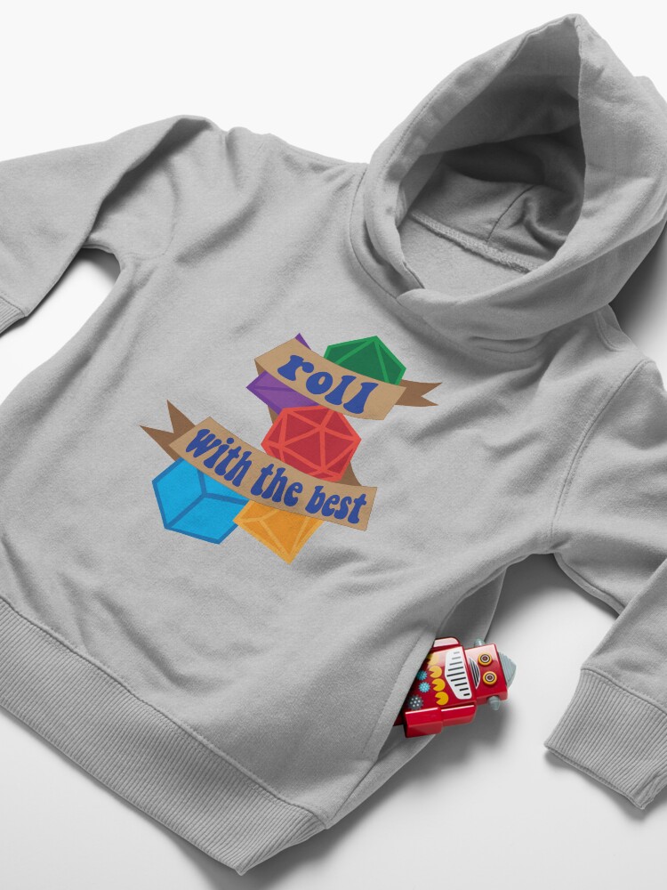 Alternate view of Roll with the Best Toddler Pullover Hoodie