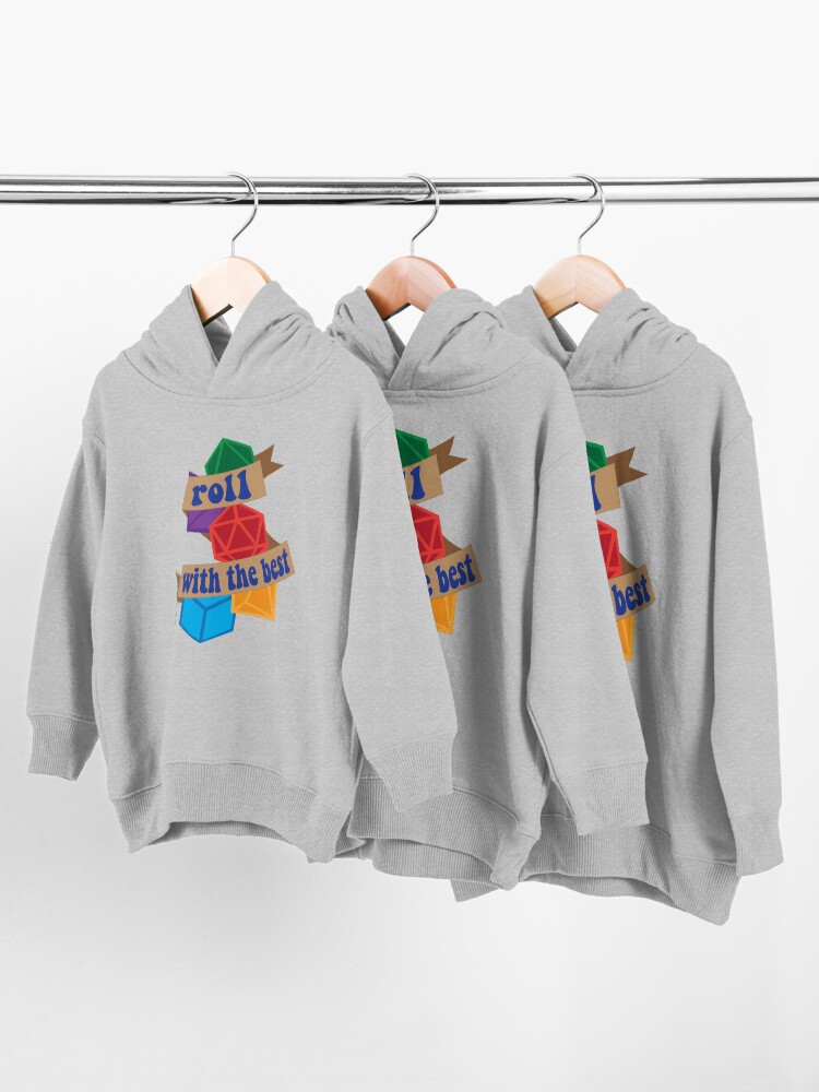 Alternate view of Roll with the Best Toddler Pullover Hoodie