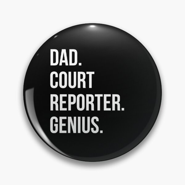 Item preview, Dad Court reporter designed and sold by UneDesigns.