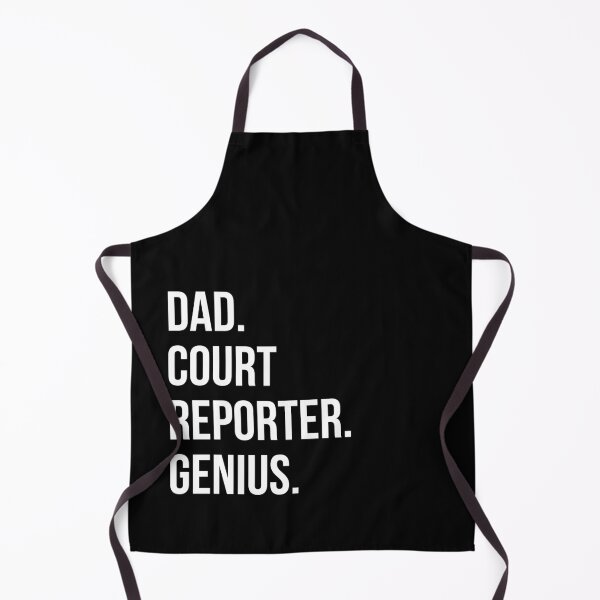 Artikelvorschau, Dad Court Reporter entworfen und verkauft von UneDesigns.