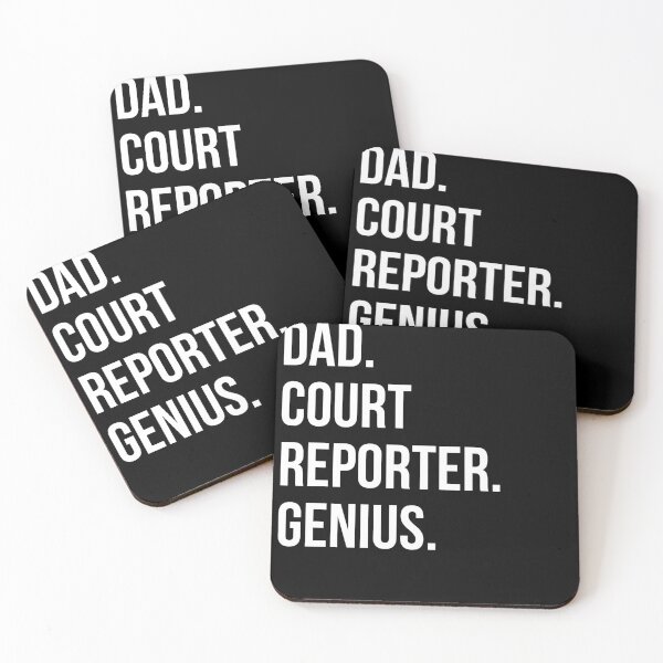Item preview, Dad Court reporter designed and sold by UneDesigns.