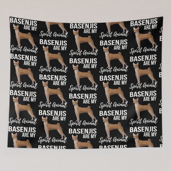 Item preview, Basenjis Are My Spirit Animal designed and sold by fatamyfan1.