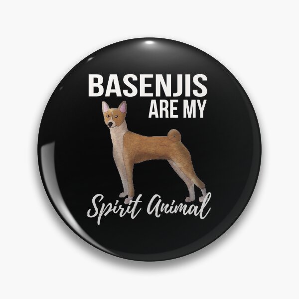Item preview, Basenjis Are My Spirit Animal designed and sold by fatamyfan1.
