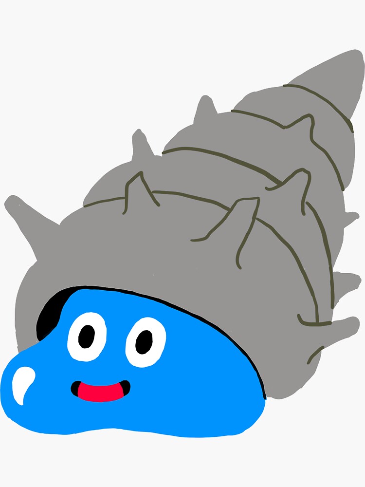 Dragon Quest Sea Slime Sticker For Sale By Bubblescum Redbubble