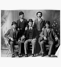 WILD BUNCH GANG of the OLD WEST c. 1900 Poster