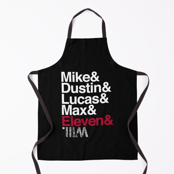 Item preview, Mike, Dustin, Lucas, Max, Eleven, Will - Black, White, Red designed and sold by electricdreamz.