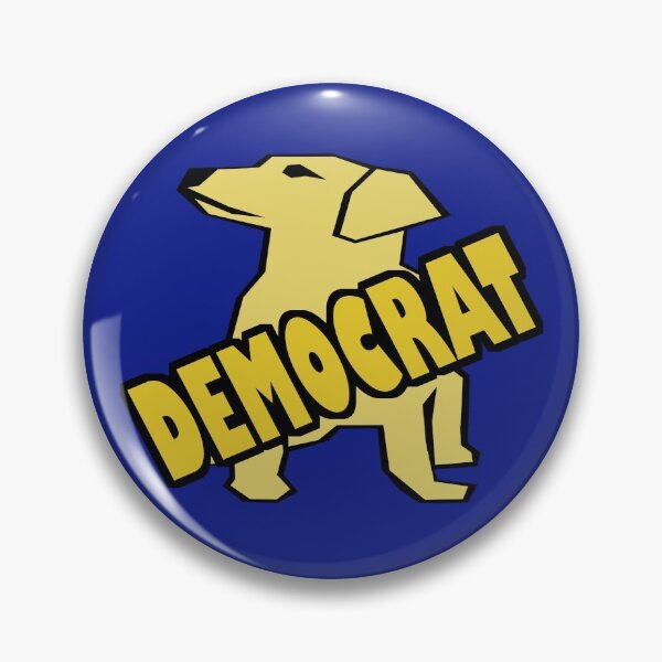 Item preview, Yellow Dog Democrat designed and sold by Wildjourne.