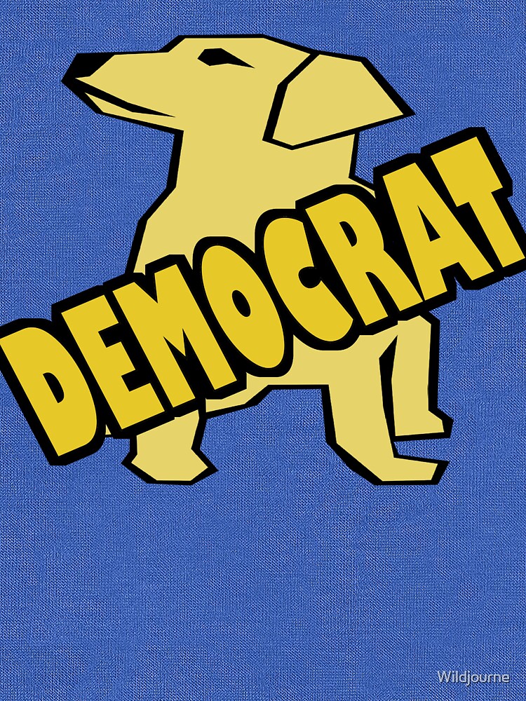 "Yellow Dog Democrat" Lightweight Sweatshirt for Sale by Wildjourne