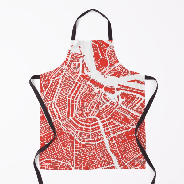 Item preview, Amsterdam, Netherlands Map Art designed and sold by CartoCreative.