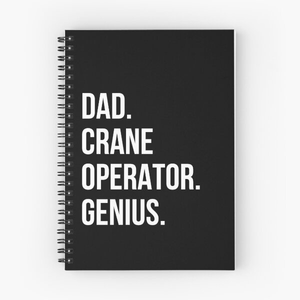 Item preview, Dad Crane operator designed and sold by UneDesigns.